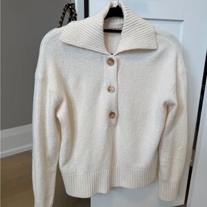 Free People Trading Up Polo Sweater women’s